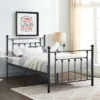 VECELO Twin/Full/Queen Metal Platform Bed Frame With Headboard And Footboard, Industrial Bed Frame, No Box Spring Needed, Storage Space