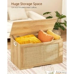 USIKEY 39.4” Storage Chest, Toy Box With 2 Safety Hinges, Rattan Storage Bench With Storage, Toy Chest For Bedroom, 15 USIKEY 39.4” Storage Chest, Toy Box With 2 Safety Hinges, Rattan Storage Bench With Storage, Toy Chest For Bedroom, -Baxton Studio Sale Shop GUEST 005e530a 7be7 41a3 ade5 d21ef1333230