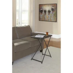 18" X 26" 2pk Adjustable Height Personal Folding Tailgate Table Black - Room & Joy 13 18" X 26" 2pk Adjustable Height Personal Folding Tailgate Table Black - Room & Joy -Baxton Studio Sale Shop GUEST 00663c79 a2c9 446d b71e 3387be142711