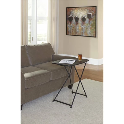 18" X 26" 2pk Adjustable Height Personal Folding Tailgate Table Black - Room & Joy 6 18" X 26" 2pk Adjustable Height Personal Folding Tailgate Table Black - Room & Joy - Image 6