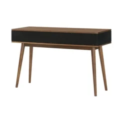 Amigo Veneer Wood Console Table Black/Walnut - Armen Living -Baxton Studio Sale Shop GUEST 01b7c518 994b 4b3a 8b08 f3859922f842