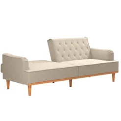 Stella Vintage Convertible Sofa Bed Futon - Mr. Kate -Baxton Studio Sale Shop GUEST 0266a675 9338 4074 9dd9 f37fbbb30425