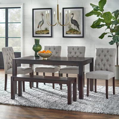 60" Axis Dining Table Espresso - Buylateral 2 60" Axis Dining Table Espresso - Buylateral - Image 2