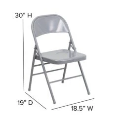 Flash Furniture 2 Pack HERCULES Series Triple Braced & Double Hinged Metal Folding Chair 13 Flash Furniture 2 Pack HERCULES Series Triple Braced & Double Hinged Metal Folding Chair -Baxton Studio Sale Shop GUEST 04095526 8a46 474d 9ba1 393a0a058728