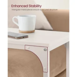 VASAGLE C-Shaped End Table, Small Side Table For Couch, Sofa Table With Metal Frame 9 VASAGLE C-Shaped End Table, Small Side Table For Couch, Sofa Table With Metal Frame -Baxton Studio Sale Shop GUEST 04532dcd ddfc 4440 af0b 0cd9b2023eb9