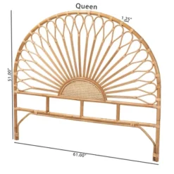 Perenna Natural Rattan Headboard Brown - Bali & Pari -Baxton Studio Sale Shop GUEST 04dfe751 09e7 408b b6ab 03f90af0c533