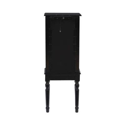 Aria Jewelry Armoire Black - Powell Company 7 Aria Jewelry Armoire Black - Powell Company - Image 7