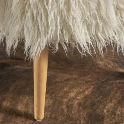 Cheryiie Faux Fur Accent Chair White - Christopher Knight Home -Baxton Studio Sale Shop GUEST 05355cea aeff 4973 8ceb 40ad4c117167