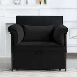 MAYEERTY Pull-out Compact Convertible Couch Sleeper Sofa Bed 16 MAYEERTY Pull-out Compact Convertible Couch Sleeper Sofa Bed -Baxton Studio Sale Shop GUEST 058fe2c7 ee71 4585 b6e6 f2e821e9dce5