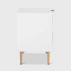 Jolie 2 Drawer Side Table White - Adore Decor 20 Jolie 2 Drawer Side Table White - Adore Decor -Baxton Studio Sale Shop GUEST 0638488d 3f2c 4a7f 8cf9 b37a23df92f7