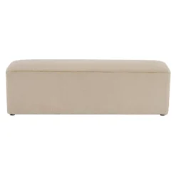 Christopher Knight Home Annette Modern Upholstered Long Ottoman -Baxton Studio Sale Shop GUEST 06550a18 9bac 48ec b5c9 765c13f87b31