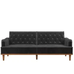 Stella Vintage Convertible Sofa Bed Futon - Mr. Kate -Baxton Studio Sale Shop GUEST 06a1024b 7044 42dd 9159 f4b15ce08b8d