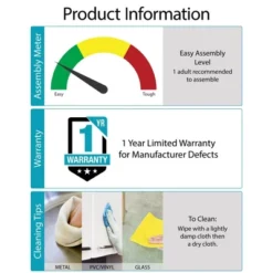 16" Welby Utility Storage Cabinet White - Room & Joy -Baxton Studio Sale Shop GUEST 06d180a6 a9b2 48be 93db 45a98646940b