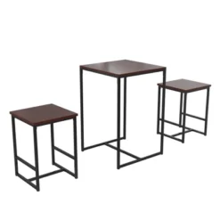 RealRooms Bungalow Bar Height 3-Piece Pub Table And Stools Set With Wood Tabletop And Metal Frame 9 RealRooms Bungalow Bar Height 3-Piece Pub Table And Stools Set With Wood Tabletop And Metal Frame -Baxton Studio Sale Shop GUEST 0720b093 ad7c 4afa 87ea f1dd315ca4af