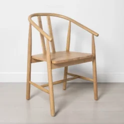 Sculpted Wood Dining Chair - Hearth & Hand™ With Magnolia -Baxton Studio Sale Shop GUEST 0739c1ea 01b8 4dee 8c5b 2c6a9063fffe