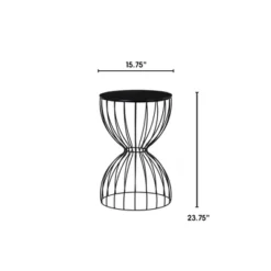 Cami Side Table Noir Black - Adore Decor -Baxton Studio Sale Shop GUEST 07d98447 86dc 44bf 8e00 72b76ec6d190