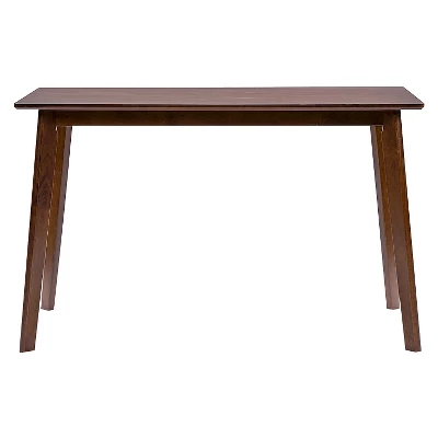 5pc Sumner Mid-Century Style Dining Set Brown/Black - Baxton Studio 1 5pc Sumner Mid-Century Style Dining Set Brown/Black - Baxton Studio