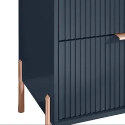 Festivo 3pc Modern Elegance 3 Drawer Nightstands And 3 Drawer Dresser Set Navy 13 Festivo 3pc Modern Elegance 3 Drawer Nightstands And 3 Drawer Dresser Set Navy -Baxton Studio Sale Shop GUEST 081ec938 d0bd 4d71 890f 5f0eb2bb3662