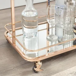 Alcott 3 Tier Bar Cart Bright Gold - Angelo:HOME 7 Alcott 3 Tier Bar Cart Bright Gold - Angelo:HOME -Baxton Studio Sale Shop GUEST 08542ad7 5c77 4d1e bda6 f919261fbb70