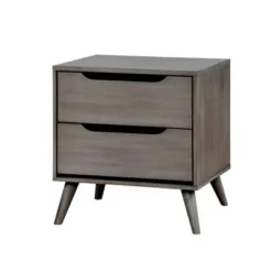 Mid-Century Modern Nightstand - Benzara -Baxton Studio Sale Shop GUEST 08a01489 afd3 418b b693 3483741afd7d