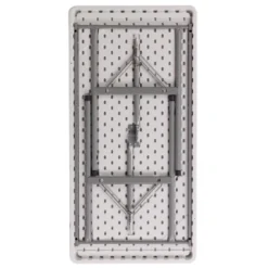 Emma And Oliver 4-Foot Granite White Plastic Folding Table - Banquet / Event Folding Table 11 Emma And Oliver 4-Foot Granite White Plastic Folding Table - Banquet / Event Folding Table -Baxton Studio Sale Shop GUEST 08e4950d 14b4 4564 930c 6ebd655f9474