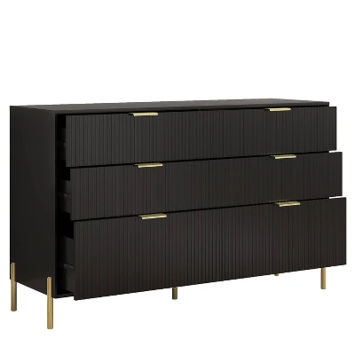 Festivo 4pc Modern Elegance Bedremm Chest And 6 Drawer Dresser And 2 Drawer Nightstands Set 9 Festivo 4pc Modern Elegance Bedremm Chest And 6 Drawer Dresser And 2 Drawer Nightstands Set - Image 9