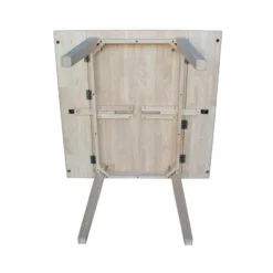 Dual Square Dining Table Unfinished - International Concepts -Baxton Studio Sale Shop GUEST 0b8c9957 b3c2 4c73 927e f62fa89e1c92