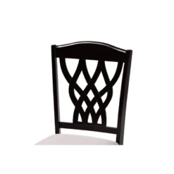 2pc Delilah Fabric Upholstered And Wood Dining Chairs - Baxton Studio -Baxton Studio Sale Shop GUEST 0bc5a176 7080 4ffb a05d 7b745a2d809b