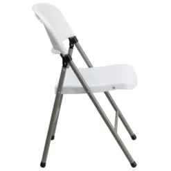 Emma And Oliver 2 Pack Commercial White Plastic Event Party Rental Folding Chair -Baxton Studio Sale Shop GUEST 0bfcfef4 02cf 4a74 8a07 134b4e0c808f