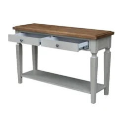 Vista Console And Sofa Table - International Concepts -Baxton Studio Sale Shop GUEST 0c5da1a8 cc18 48dd 9dd2 9ba62e0b277d
