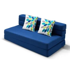 ARTPLAN Fold Sofa Bed-Sleeper Single With Pillow,Futon Sleeper Chair Guest Bed With Washable Linen Cover, Foldable Mattress For Living Room, -Baxton Studio Sale Shop GUEST 0ce1c0e7 d671 48c8 8c42 5cc979c3cb33