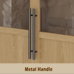 Bedroom Wooden Armoire Wardrobe Closet, Wardrobe Armoire Cabinet With 2 Doors And Drawers, Freestanding Armoire With Shelves & Hanging Rod -Baxton Studio Sale Shop GUEST 0d485053 b3f2 47fa ac73 02e940f5ecc0