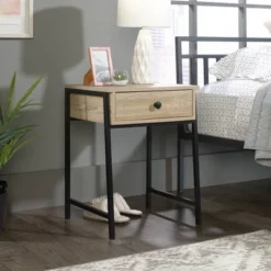 North Avenue Nightstand Charter Oak - Sauder -Baxton Studio Sale Shop GUEST 0d92ffa9 6787 4ec3 8b04 deb0389a7eab