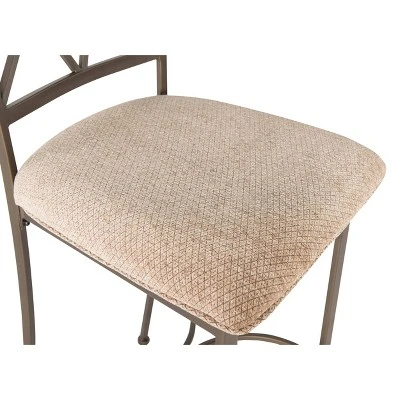 29" Carter Barstool Tan/Cherry - Powell Company 7 29" Carter Barstool Tan/Cherry - Powell Company - Image 7