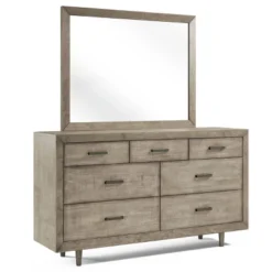 6pc Aurora Mid-Century Gray Bedroom Set With Upholstered Bed - Abbyson Living -Baxton Studio Sale Shop GUEST 0ebd5259 ae04 4282 ac3b e15360d6f04d