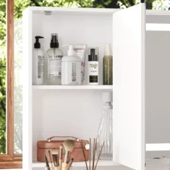 Famapy 43"W Large Vanity Table 9-Drawer Vanity Set With Crystal Pulls And Versatile Mirror Lighting 26 Famapy 43"W Large Vanity Table 9-Drawer Vanity Set With Crystal Pulls And Versatile Mirror Lighting -Baxton Studio Sale Shop GUEST 0f6f0ab6 9af9 4c2a 9bde 2e746ad0e25b