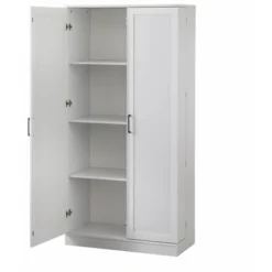 Carino Tall Kitchen Storage Pantry Cabinet - Buylateral 9 Carino Tall Kitchen Storage Pantry Cabinet - Buylateral -Baxton Studio Sale Shop GUEST 0fa491ec 6df1 434b bff7 0adff3ae52ff