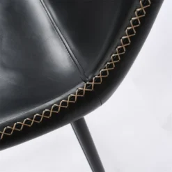 26" Edmund Upholstered Faux Leather Counter Height Stool (Set Of 2) -The Pop Maison -Baxton Studio Sale Shop GUEST 0fd81f84 6500 49dd 9d27 e31b5b9de5e0