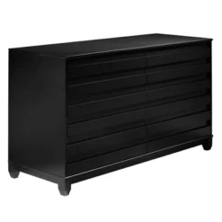 Ilya Solid Wood Modern Panel Front 6 Drawer Dresser - Saracina Home -Baxton Studio Sale Shop GUEST 0ff1363c de24 4f47 a563 ea255a3e95ba