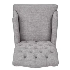 Raghnaid Distressed Tufted Linen Dining Chair - Inspire Q 13 Raghnaid Distressed Tufted Linen Dining Chair - Inspire Q -Baxton Studio Sale Shop GUEST 1008c5e0 350b 4109 b4e9 7826db1fb0b6