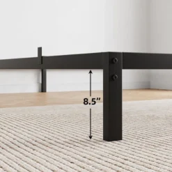 6 To 14 Inch Bed Frame With Under Bed Storage, Heavy Duty Metal Platform - Easy Assembly, No Box Spring Needed, Black -Baxton Studio Sale Shop GUEST 105b9c78 0d68 434e a025 29c2f0402e53