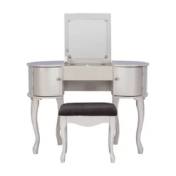 Paloma Vanity Set Silver - Linon 20 Paloma Vanity Set Silver - Linon -Baxton Studio Sale Shop GUEST 1103ee79 b37d 4344 ab2a 46d454f226b0