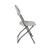 Plastic Folding Chair Light Gray - OSP Home Furnishings
