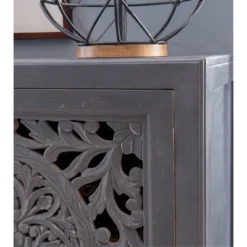 Heady 2 Door Carved Cabinet - Powell Company -Baxton Studio Sale Shop GUEST 1121cac3 19fd 4663 b976 d6062cc89a7d