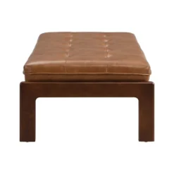 Christopher Knight Home Fitch Contemporary Tufted Faux Leather Upholstered Ottoman -Baxton Studio Sale Shop GUEST 1140c0c1 5b88 4675 9223 ccb0ba6aa117