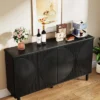 Tribesigns 59.4-Inch Buffet Cabinet Sideboard With Storage