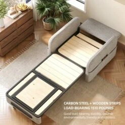 Luck Live Adjustable Sleeper Chair Pullout Sofa Bed With Modern Linen Fabric For Living Room 22 Luck Live Adjustable Sleeper Chair Pullout Sofa Bed With Modern Linen Fabric For Living Room -Baxton Studio Sale Shop GUEST 11a4a546 dff4 460c a309 09d852b10495