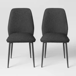 2pk Candelaria Upholstered Dining Chairs - Project 62™ -Baxton Studio Sale Shop GUEST 1280ab6f 9287 4765 82e8 e227e0a565d3