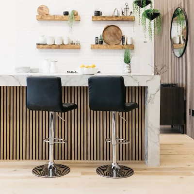 Bellatier Tall Swivel Barstool Black - Signature Design By Ashley 1 Bellatier Tall Swivel Barstool Black - Signature Design By Ashley