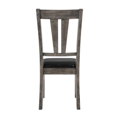 5pc Grayson Extendable Dining Table With Padded Seats Gray Oak - Picket House Furnishings 7 5pc Grayson Extendable Dining Table With Padded Seats Gray Oak - Picket House Furnishings - Image 7